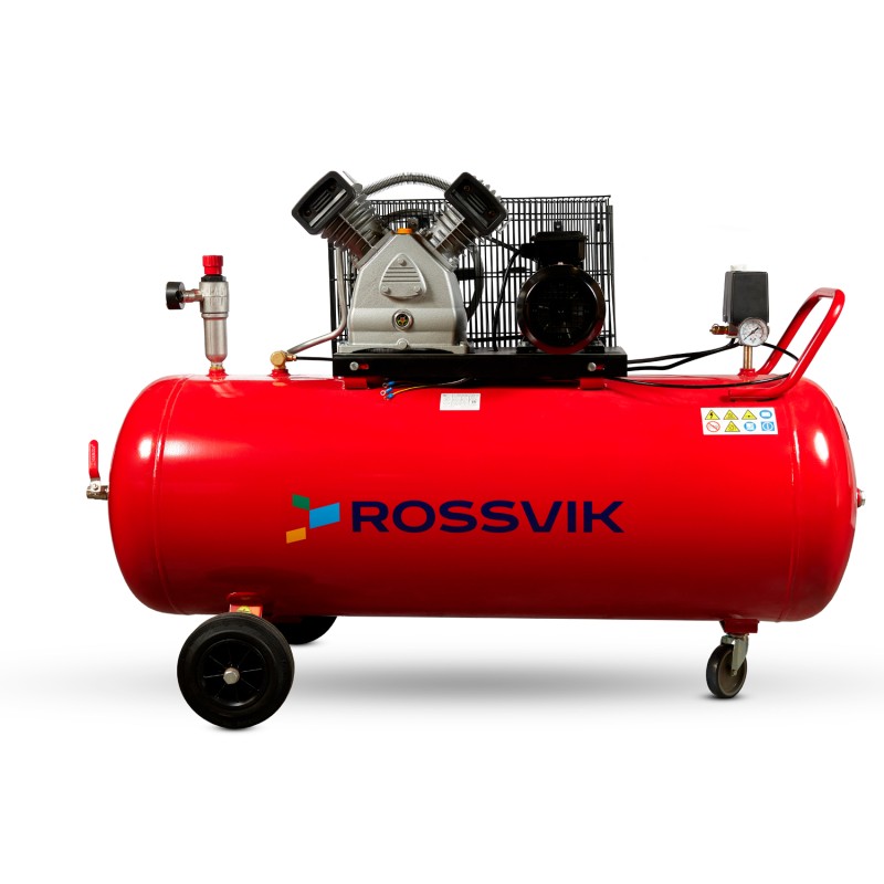 Компрессор поршневой ROSSVIK СБ4/С-200.LB30, 420л/мин, 10бар, ресивер 200л, 380В/2,2кВт Компрессор поршневой ROSSVIK СБ4/С-200.LB30, 420л/мин, 10бар, ресивер 200л, 380В/2,2кВт