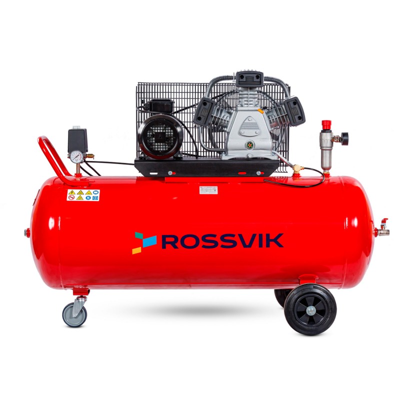 Компрессор поршневой ROSSVIK СБ4/С-200.LB40, 580л/мин, 10бар, ресивер 200л, 380В/3кВт Компрессор поршневой ROSSVIK СБ4/С-200.LB40, 580л/мин, 10бар, ресивер 200л, 380В/3кВт