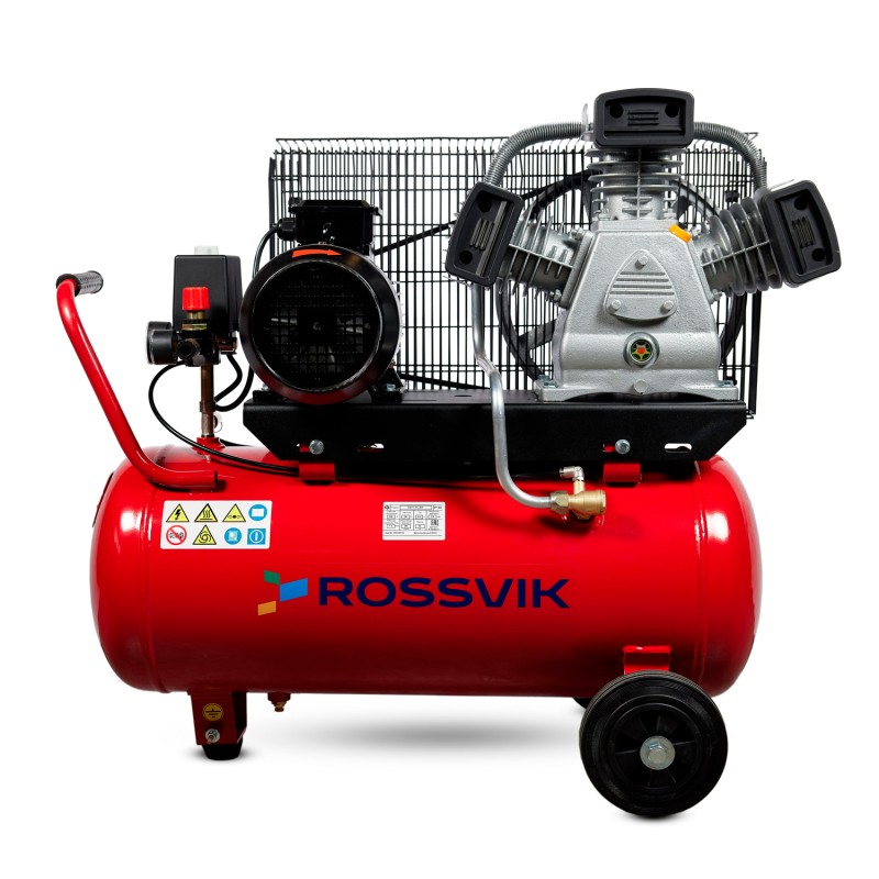 Компрессор поршневой ROSSVIK СБ4/С-50.LB40, 580л/мин, 10бар, ресивер 50л, 380В/3кВт Компрессор поршневой ROSSVIK СБ4/С-50.LB40, 580л/мин, 10бар, ресивер 50л, 380В/3кВт