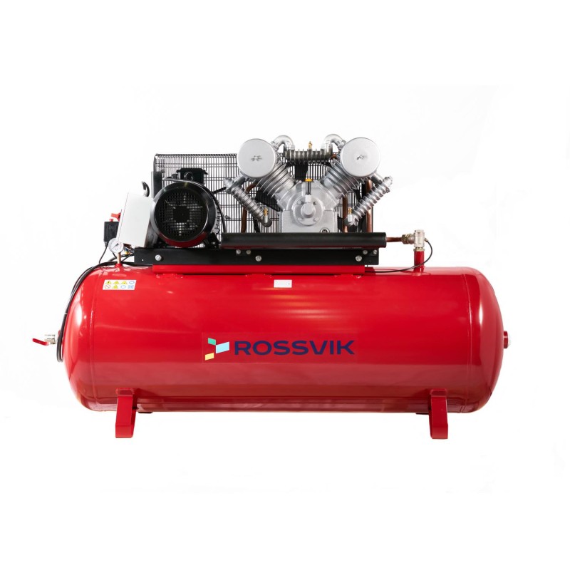 Компрессор поршневой ROSSVIK СБ4/Ф-500.LТ100 1400л/мин, 10бар, ресивер 500л, 380В/7,5кВт Компрессор поршневой ROSSVIK СБ4/Ф-500.LТ100 1400л/мин, 10бар, ресивер 500л, 380В/7,5кВт