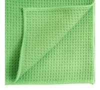 Микрофибра ROSSVIK, 400*400мм, плотность 450г/м2 вафельное полотенце, обработанный край