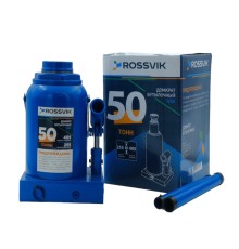 Домкрат бутылочный ROSSVIK V50, г/п 50,0т