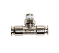 B187/3.R Цанговый разъем ROSSVIK Т-обр М1/8" - 6х4мм