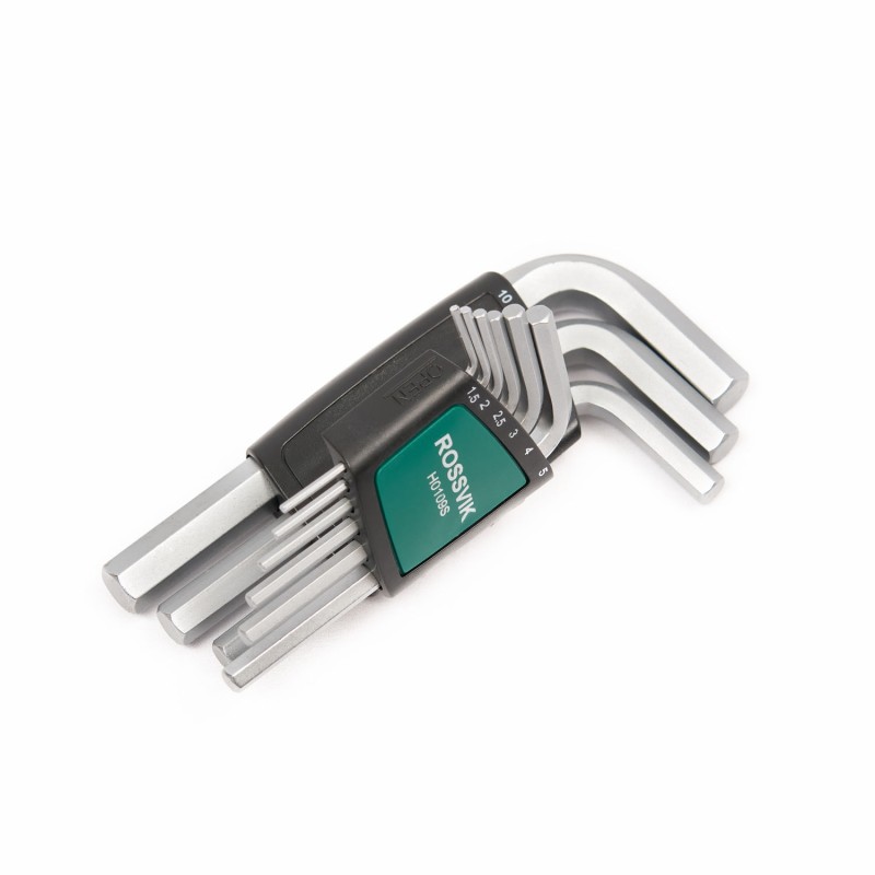 H0109S Набор ключей шестигранных ROSSVIK, 9пр H0109S Набор ключей шестигранных ROSSVIK, 9пр