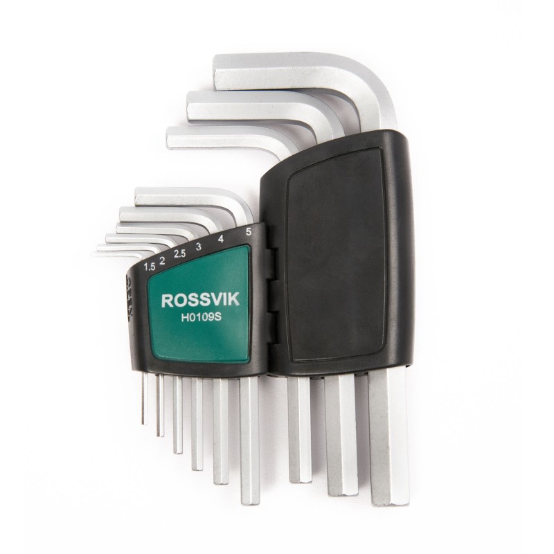 H0109S Набор ключей шестигранных ROSSVIK, 9пр H0109S Набор ключей шестигранных ROSSVIK, 9пр
