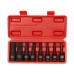 ST241 Набор головок ударных ROSSVIK 1/2", Hex H5-H19, 8 предметов