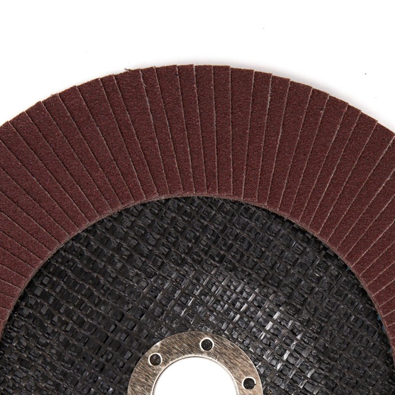 Круг шлифовальный лепестковый ROSSVIK 180*22мм 120 Grit. Тип29, Zr, 80м/с, 8500об/мин Круг шлифовальный лепестковый ROSSVIK 180*22мм 120 Grit. Тип29, Zr, 80м/с, 8500об/мин