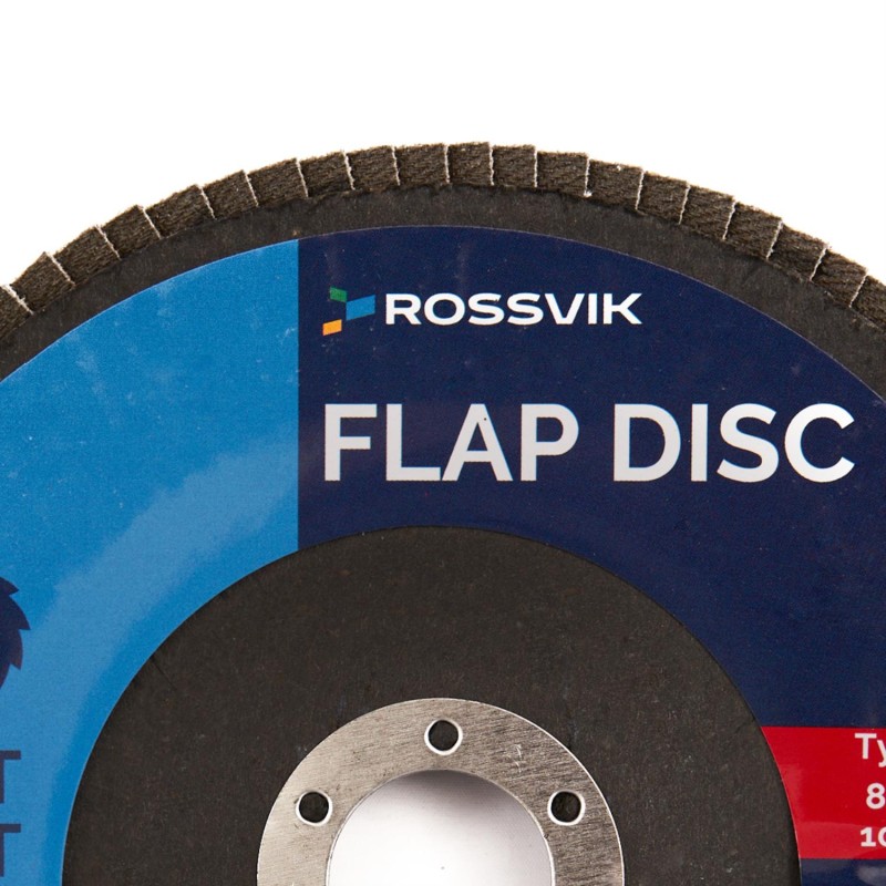 Круг шлифовальный лепестковый ROSSVIK 150*22мм 120 Grit. Тип29, Zr, 80м/с, 10200об/мин Круг шлифовальный лепестковый ROSSVIK 150*22мм 120 Grit. Тип29, Zr, 80м/с, 10200об/мин