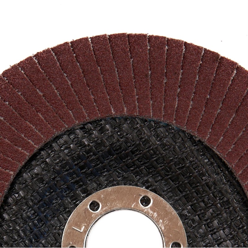 Круг шлифовальный лепестковый ROSSVIK 125*22мм 120 Grit. Тип29, Zr, 80м/с, 12250об/мин Круг шлифовальный лепестковый ROSSVIK 125*22мм 120 Grit. Тип29, Zr, 80м/с, 12250об/мин
