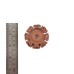 NS05-2316-RF Диск шероховальный, Ø50x13мм, AH 3/8''-24 thread, 16 Grit