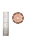 NS05-2124-RF Диск шероховальный, Ø50x6мм, AH 3/8''-24 thread, 24 Grit