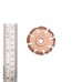 NS05-2016-RF Диск шероховальный, Ø50x3мм, AH 3/8''-24 thread, 16 Grit