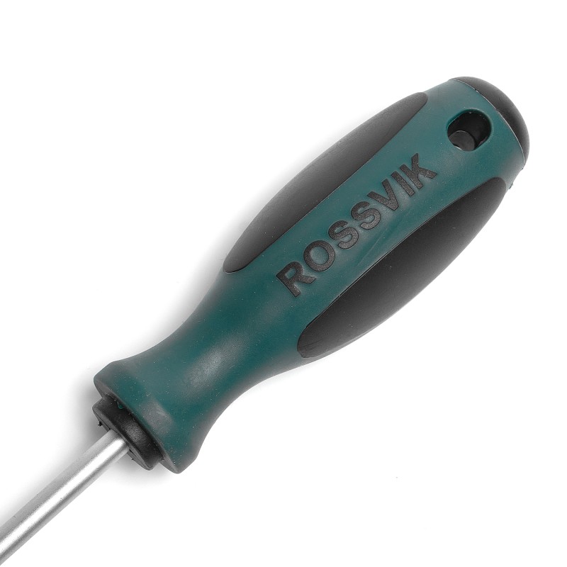 PH2200 Отвертка крестовая ROSSVIK PH2*200мм PH2200 Отвертка крестовая ROSSVIK PH2*200мм