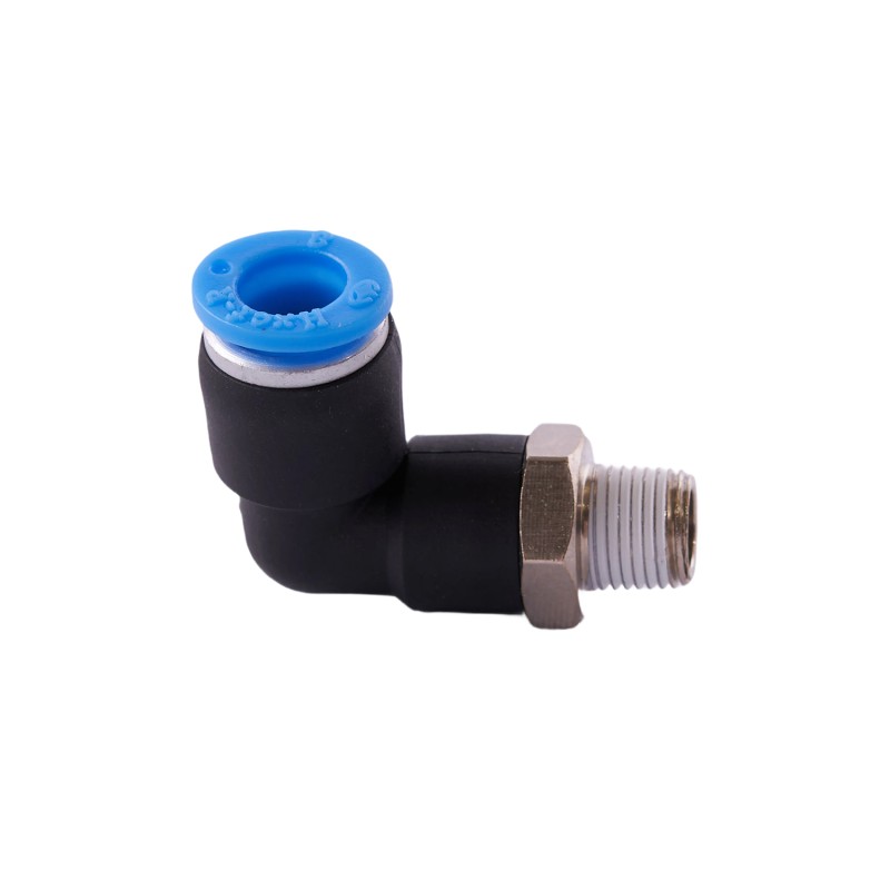 Фитинг цанговый угловой 1/8" 8мм V521, V524, V526, V526U, V624, V626, V626IT, V730 Фитинг цанговый угловой 1/8" 8мм V521, V524, V526, V526U, V624, V626, V626IT, V730