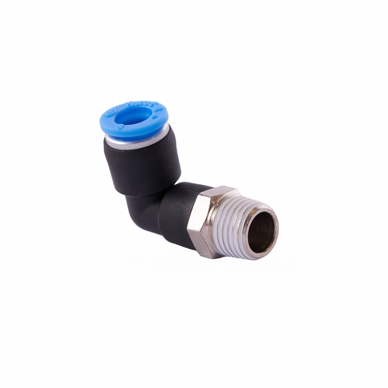 Фитинг цанговый угловой 1/4" 8мм V521, V524, V526, V526U, V624, V626, V626IT, V730 Фитинг цанговый угловой 1/4" 8мм V521, V524, V526, V526U, V624, V626, V626IT, V730