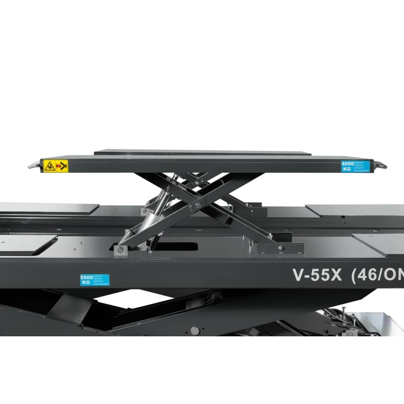 Автоподъемник ножничный ROSSVIK PRO V-55X (46/ON) напольный для р/с, г/п 5.5т, 380В RAL7040 Серый Автоподъемник ножничный ROSSVIK PRO V-55X (46/ON) напольный для р/с, г/п 5.5т, 380В RAL7040 Серый