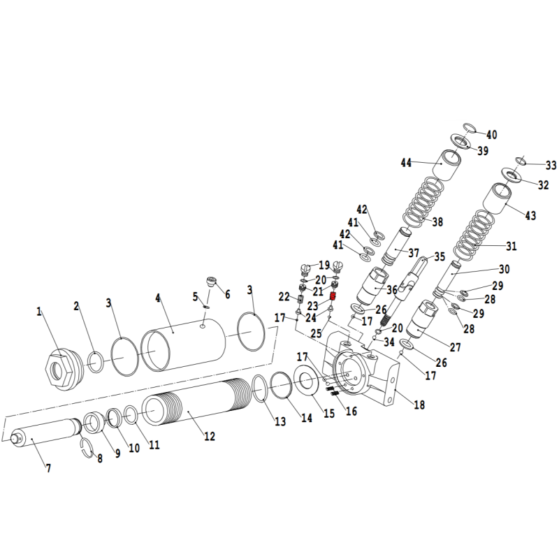 Пружина V3.5 (Spring d7.3mm x 19.3mm) Пружина V3.5 (Spring d7.3mm x 19.3mm)