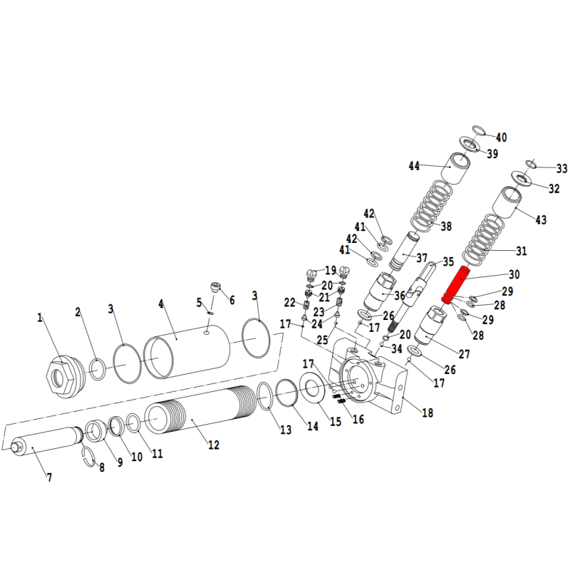 Плунжер V3, V3LP, V3.5 (Plunger d15 x 73mm) Плунжер V3, V3LP, V3.5 (Plunger d15 x 73mm)