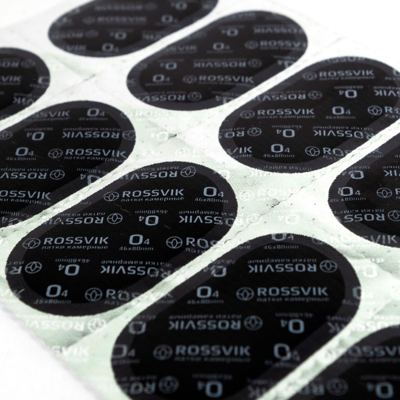 Латки овальные О4 (46х80), 50 шт. коробка