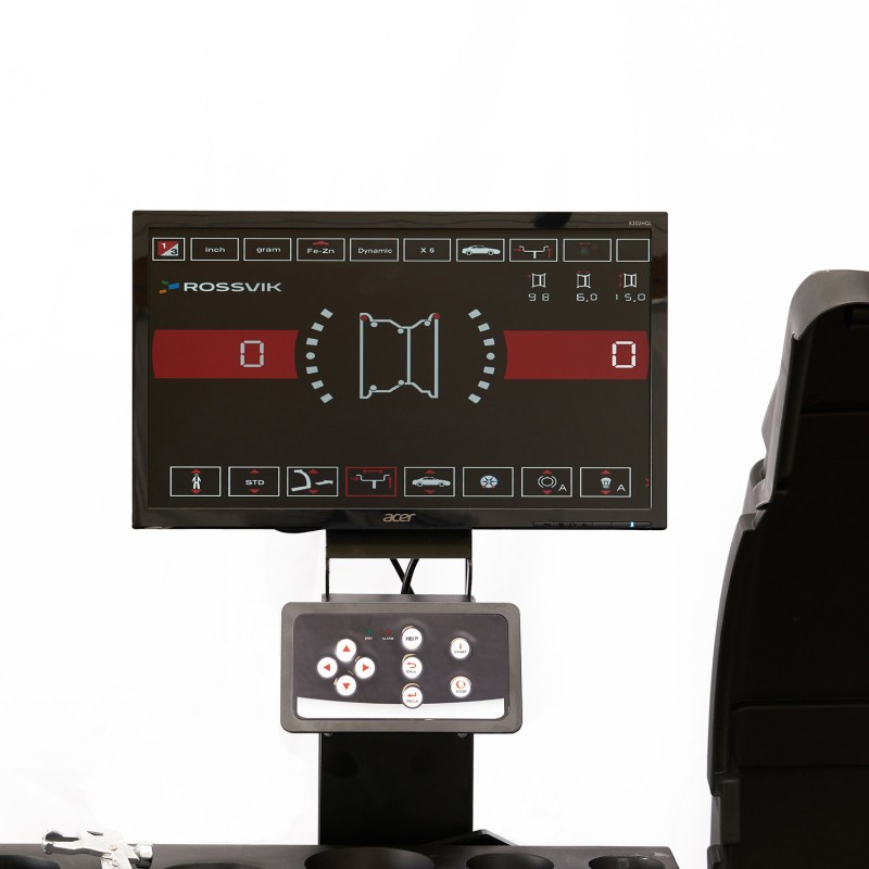 Станок балансировочный ROSSVIK PRO VT-96S, LCD 19", 220В, RAL5005 Станок балансировочный ROSSVIK PRO VT-96S, LCD 19", 220В, RAL5005