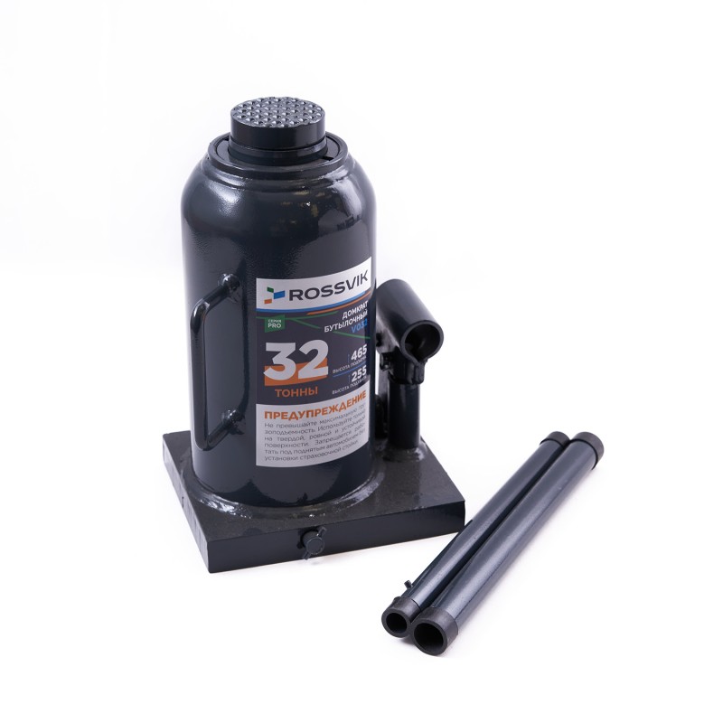Домкрат бутылочный ROSSVIK PRO V032, г/п 32,0т Домкрат бутылочный ROSSVIK PRO V032, г/п 32,0т
