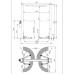 Автоподъемник двухстоечный ROSSVIK V2-4L г/п 4.0т, 380В, электрогидравлический с верхней синхронизац