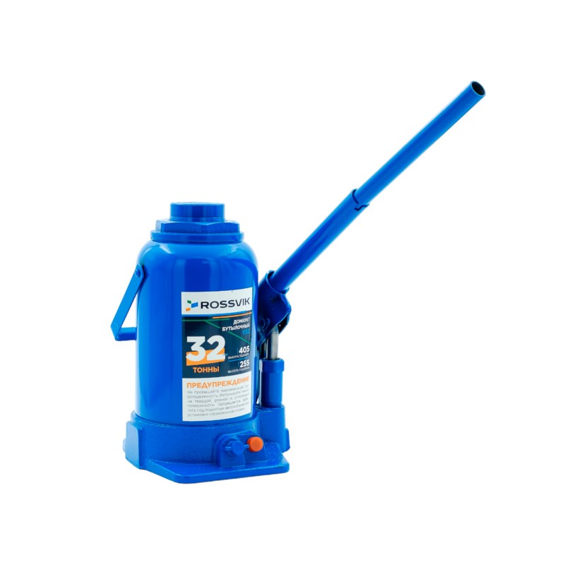 Домкрат бутылочный ROSSVIK V32, г/п 32,0т Домкрат бутылочный ROSSVIK V32, г/п 32,0т