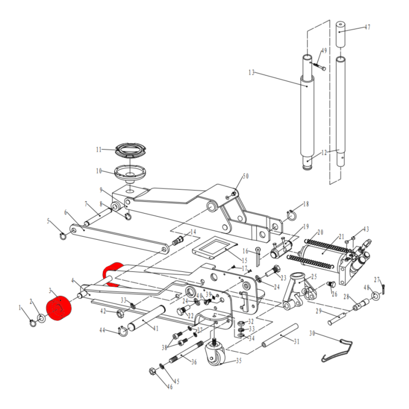 Колесо переднее V3.5 (Front wheel pos.3) Колесо переднее V3.5 (Front wheel pos.3)