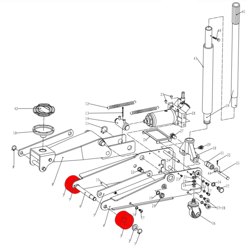 Колесо переднее V3 (Front wheel pos.3) Колесо переднее V3 (Front wheel pos.3)