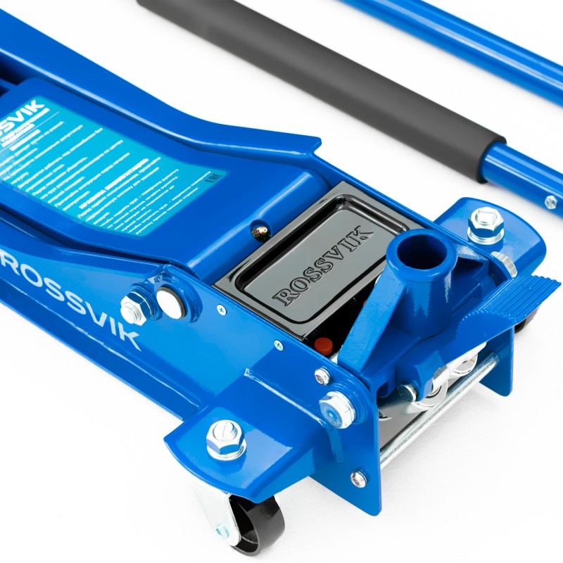 Домкрат подкатной ROSSVIK V3 LOW PROFILE с педалью, г/п 3,0т, 75-505мм Домкрат подкатной ROSSVIK V3 LOW PROFILE с педалью, г/п 3,0т, 75-505мм