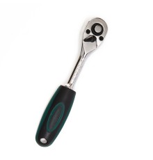 R7214 Трещотка ROSSVIK 1/4", 72 зуба, мягкая ручка