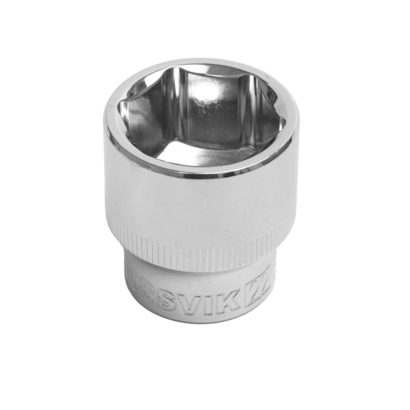 S063822 Головка торцевая ROSSVIK 3/8", 22мм S063822 Головка торцевая ROSSVIK 3/8", 22мм
