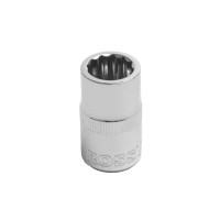 S121214 Головка торцевая 12-гранная ROSSVIK 1/2", 14мм