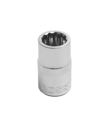 S121214 Головка торцевая 12-гранная ROSSVIK 1/2", 14мм