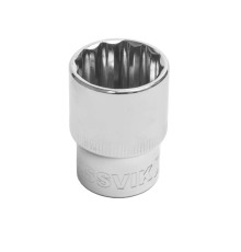 S121221 Головка торцевая 12-гранная ROSSVIK 1/2", 21мм