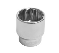 S121232 Головка торцевая 12-гранная ROSSVIK 1/2", 32мм