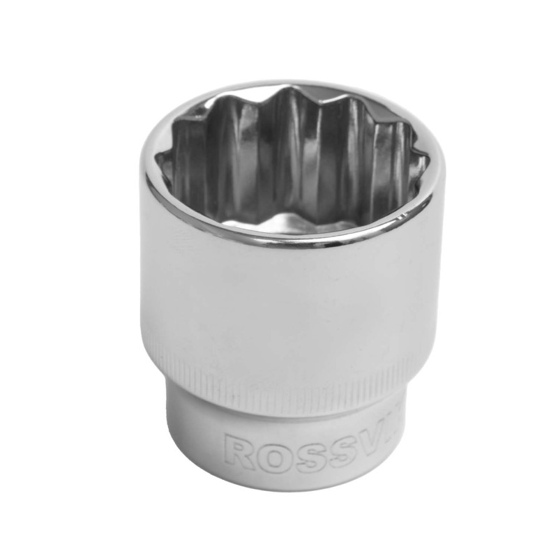 S121232 Головка торцевая 12-гранная ROSSVIK 1/2", 32мм S121232 Головка торцевая 12-гранная ROSSVIK 1/2", 32мм