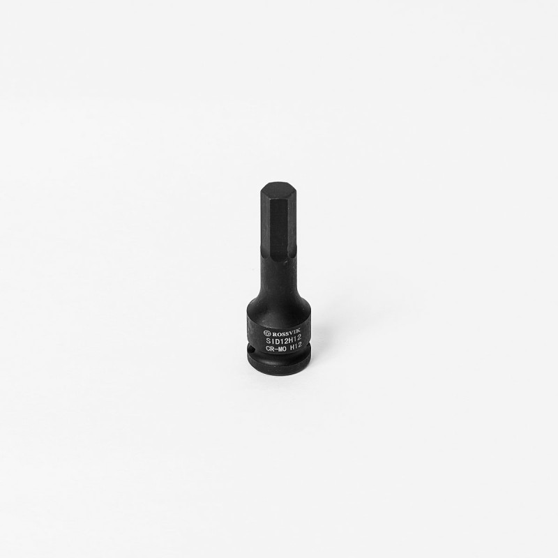 SID12H12 Головка торцевая ударная ROSSVIK, 1/2", Hex H12, L-78мм SID12H12 Головка торцевая ударная ROSSVIK, 1/2", Hex H12, L-78мм