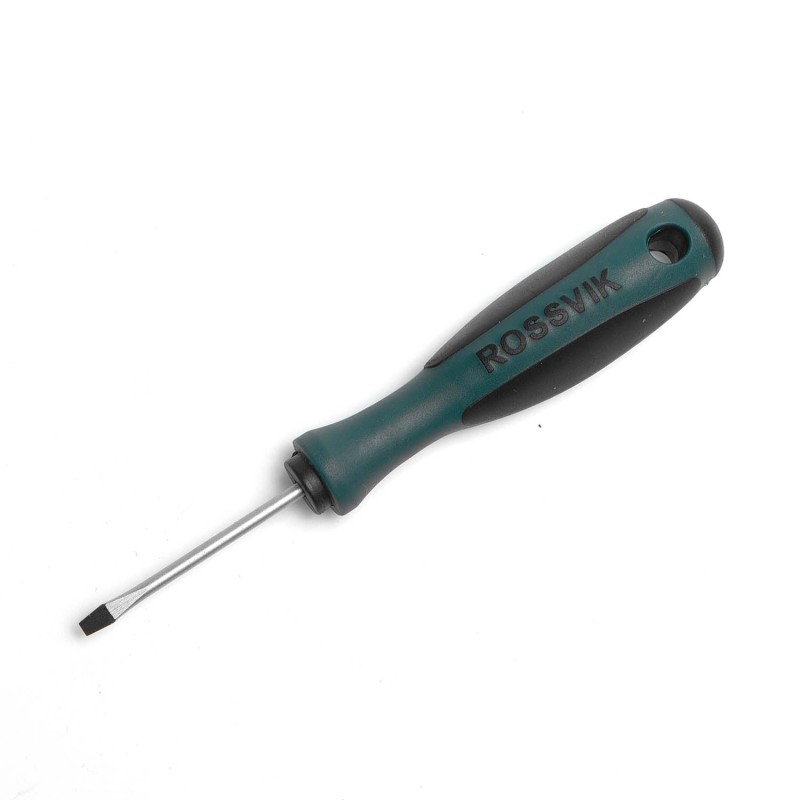 SL3050 Отвертка шлицевая ROSSVIK SL3*50мм SL3050 Отвертка шлицевая ROSSVIK SL3*50мм