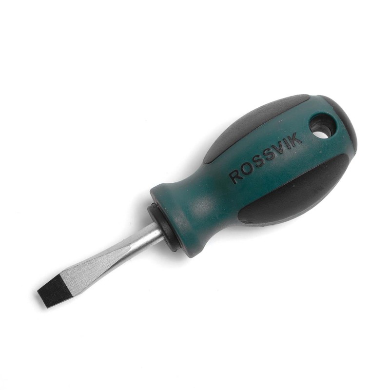 SL6040 Отвертка шлицевая ROSSVIK SL6*40мм SL6040 Отвертка шлицевая ROSSVIK SL6*40мм