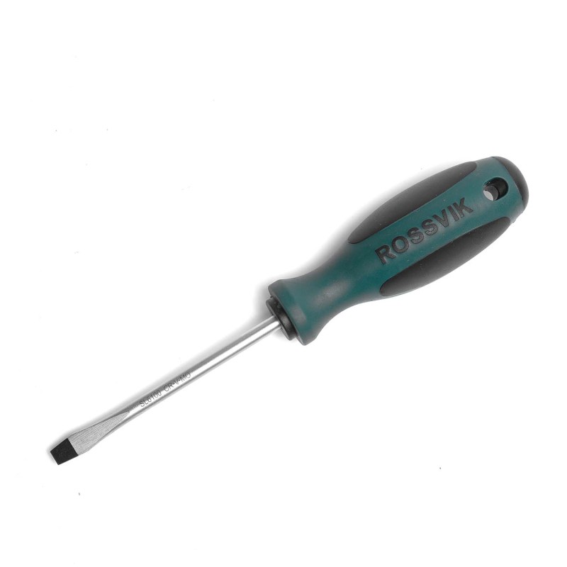 SL6100 Отвертка шлицевая ROSSVIK SL6*100мм SL6100 Отвертка шлицевая ROSSVIK SL6*100мм
