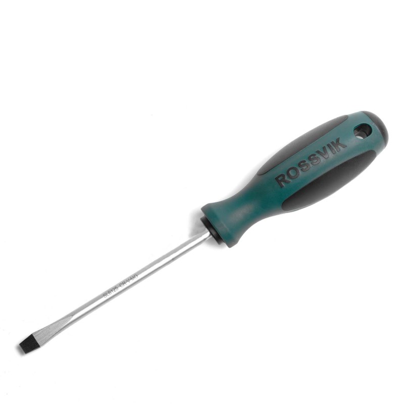 SL6125 Отвертка шлицевая ROSSVIK SL6*125мм SL6125 Отвертка шлицевая ROSSVIK SL6*125мм