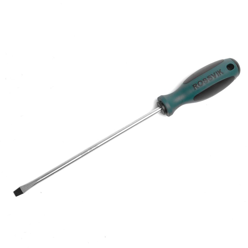 SL6200 Отвертка шлицевая ROSSVIK SL6*200мм SL6200 Отвертка шлицевая ROSSVIK SL6*200мм