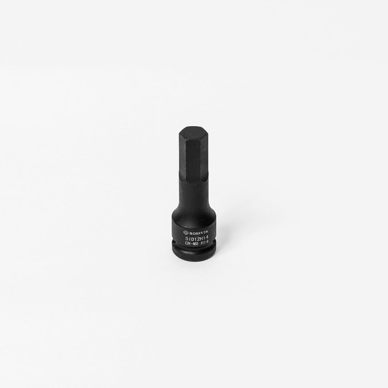 SID12H14 Головка торцевая ударная ROSSVIK, 1/2", Hex H14, L-78мм SID12H14 Головка торцевая ударная ROSSVIK, 1/2", Hex H14, L-78мм