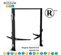 Автоподъемник двухстоечный ROSSVIK PRO V2-5.5L г/п 5.5т, 380В