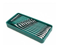 LST018 Набор инструмента ROSSVIK (ключи комбинированные), ложемент, 18 предметов