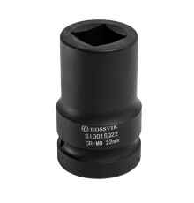 SID01SQ22 Головка торцевая ударная четырехгранная ROSSVIK, 1", 22мм, L-80мм