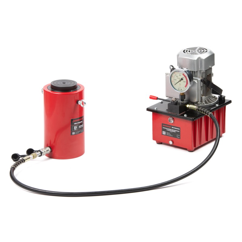 HRH-CY0201510 Гидравлический цилиндр (домкрат), многоступенчатый, однополостной 15 т, ход 600 мм, HARRISON