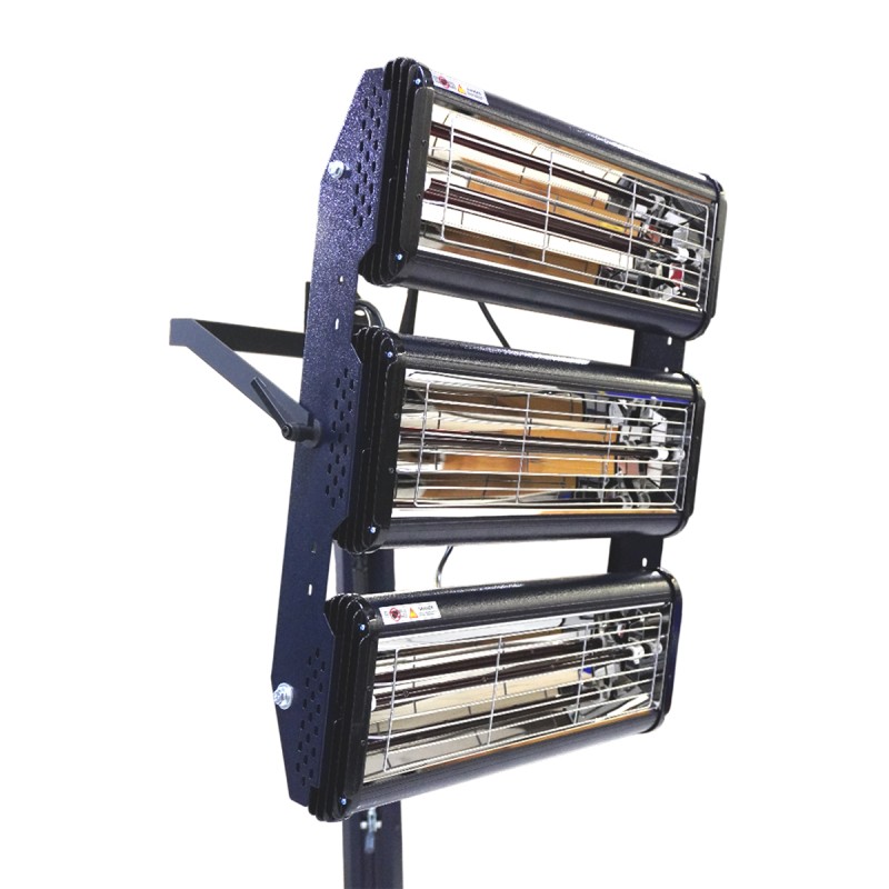 OPT-F3S Трехкассетная мобильная ИК сушка на пантографической стойке OPT-F3S Трехкассетная мобильная ИК сушка на пантографической стойке