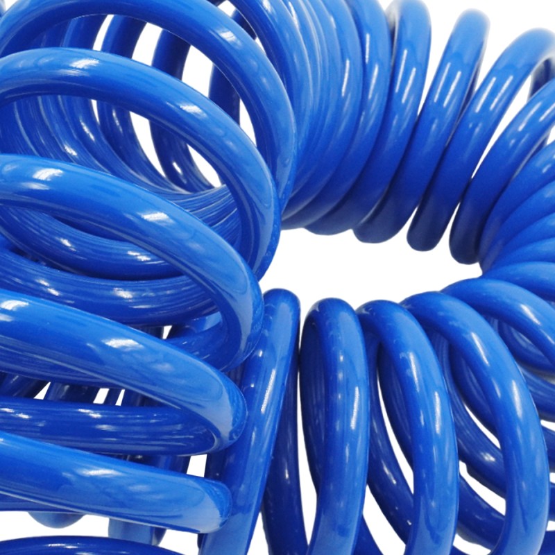 OPT-7912 Шланг пневматический спиральный с БРС, 12 м, 10*14 мм, OPTIMUS OPT-7912 Шланг пневматический спиральный с БРС, 12 м, 10*14 мм, OPTIMUS